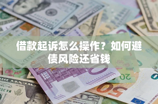 武汉借款起诉怎么操作?如何避债风险还省钱 武汉借款起诉怎么操作?如何避债风险还省钱